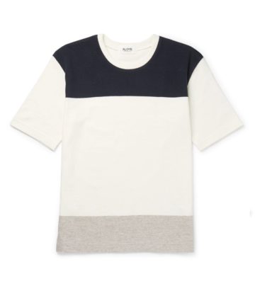 Block Panelled Cotton T-Shirt